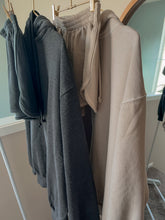 Load image into Gallery viewer, Rowan Sweat lounge set: BLACK