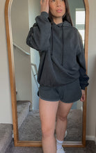 Load image into Gallery viewer, Rowan Sweat lounge set: BLACK