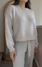 Load image into Gallery viewer, Willow Cotton Sweater(2 colors)