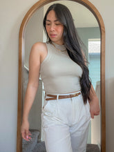 Load image into Gallery viewer, Alli rib halterneck tank(2 colors)