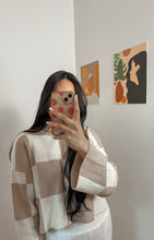 Load image into Gallery viewer, Collete beige light cropped sweater