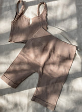 Load image into Gallery viewer, VM Ribbed biker shorts