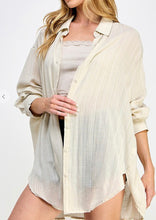 Load image into Gallery viewer, Sheila Button down CREAM