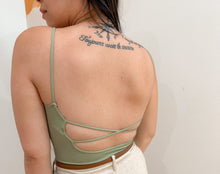 Load image into Gallery viewer, Juliet low back tank (4 more colors)