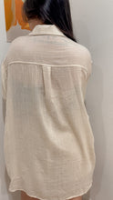 Load image into Gallery viewer, Sheila Button down CREAM