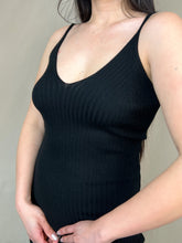 Load image into Gallery viewer, Emily Little Black Midi Dress