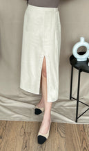 Load image into Gallery viewer, Celine Linen Midi Skirt