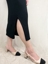 Load image into Gallery viewer, Emily Little Black Midi Dress